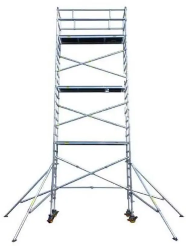 Single-Width 21-Foot Mobile Scaffold Tower product view