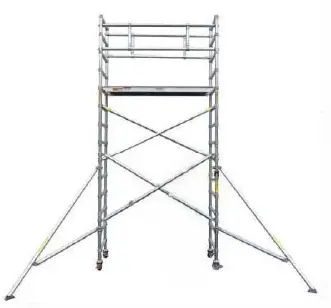 Single-Width Scaffold System
